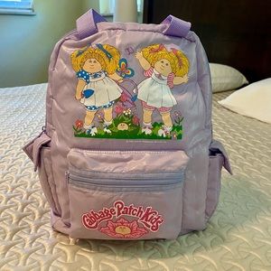 Cabbage Patch Kids vintage backpack, authentic (1983)